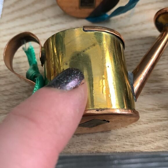 Vintage Copper Watering Can Christmas
Ornaments Made In India Set Of Four - Picture 15 of 17